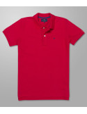 Outlet Polo Short Sleeve Slim Fit Red | Oxford Company eShop
