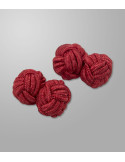 Cuff Knots Plain Red| Oxford Company eShop