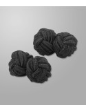 Cuff Knots Plain Black | Oxford Company eShop