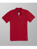 Outlet Polo Κοντό Μανίκι Regular Fit Κόκκινο| Oxford Company eShop
