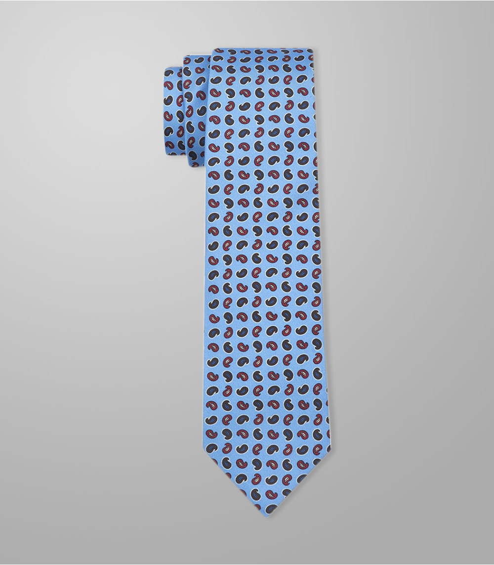 Stock Man Tie Print