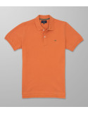 Outlet Polo Short Sleeve Regular Fit Orange| Oxford Company eShop
