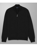 Πλεκτή Ζακέτα Regular Fit Μαύρη | Oxford Company eShop