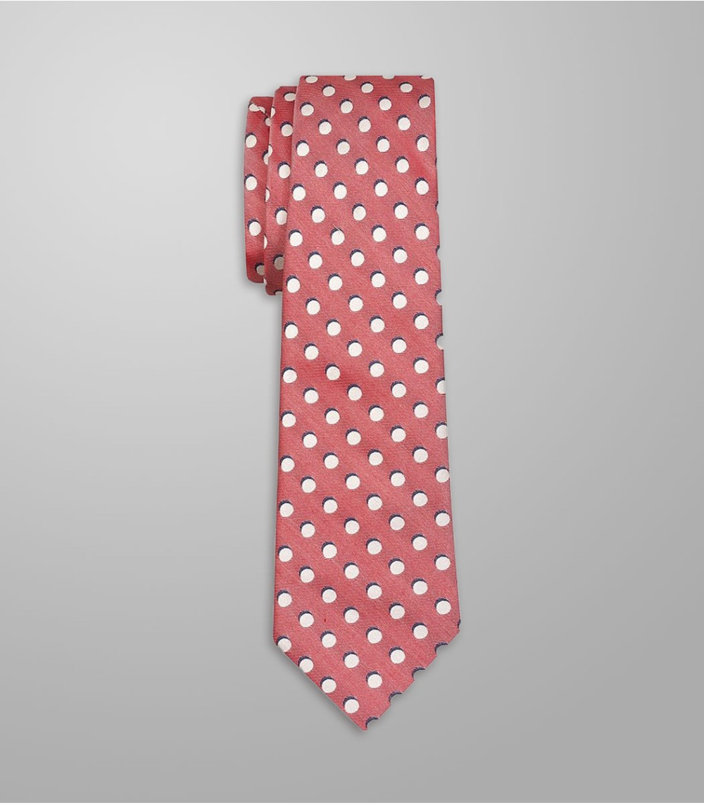 Stock Γραβάτα Εμπριμέ Πορτοκαλί