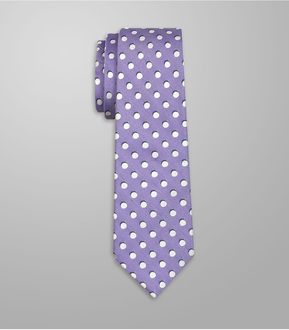 Outlet Tie Print Lilac