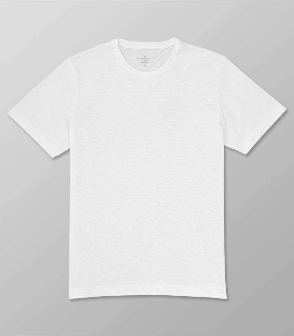 T-Shirt κοντό μανίκι Regular fit Λευκό