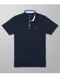 Outlet Polo Short Sleeve Regular Fit Dark Blue | Oxford Company eShop