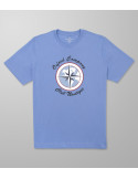 Outlet T-Shirt Κοντό Μανίκι Regular fit Σιελ| Oxford Company eShop