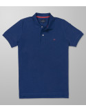 Polo Short Sleeve  Slim Fit Blue Indigo | Oxford Company eShop