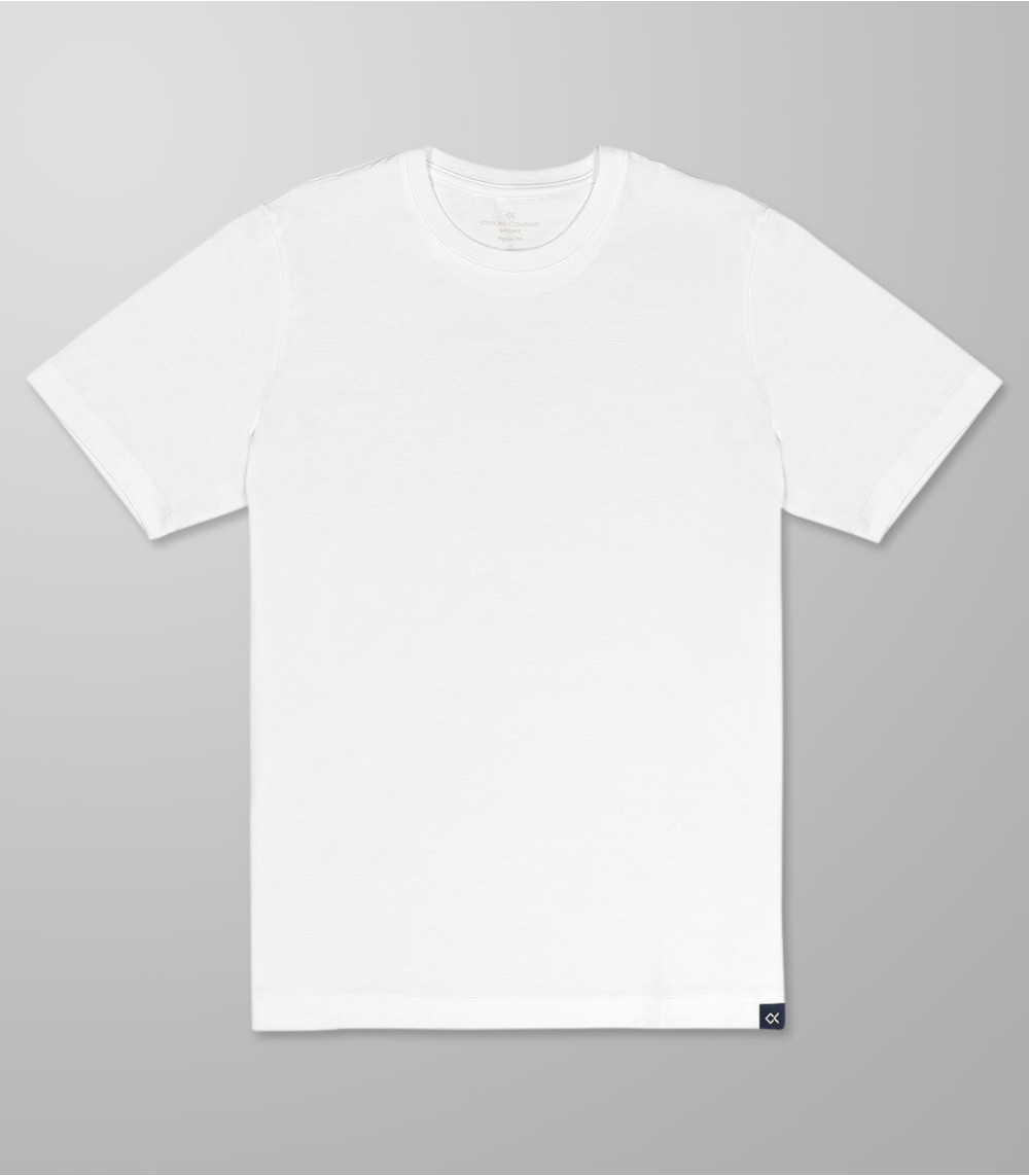 T-Shirt κοντό μανίκι Regular fit Λευκό