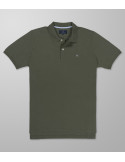 Outlet Polo Short Sleeve  Regular Fit Olive| Oxford Company eShop