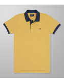 Outlet Polo Slim Fit Plain Yellow | Oxford Company eShop