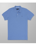 Outlet Polo Short Sleeve  Regular Fit Cyan| Oxford Company eShop