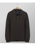 Outlet Polo Long Sleeve Regular Fit Plain | Oxford Company eShop
