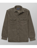 Overshirt Regular Fit Plain Olive| Oxford Company eShop