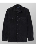 Overshirt Regular Fit Plain Black| Oxford Company eShop