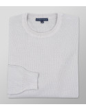 Knit Regular Fit Plain White| Oxford Company eShop
