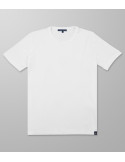 Outlet T-Shirt Short Sleeve Slim Fit White| Oxford Company eShop