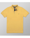 Polo Short Sleeve  Regular Fit Yellow| Oxford Company eShop
