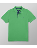 Polo Κοντό Μανίκι Regular Fit Πράσινο  | Oxford Company eShop