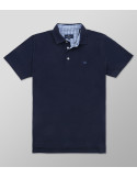 Outlet Polo Κοντό Μανίκι Regular Fit Σκούρο Μπλε| Oxford Company eShop