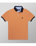 Outlet Polo Κοντό Μανίκι Regular Fit Πορτοκαλί | Oxford Company eShop
