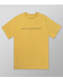 T-Shirt Short Sleeve Regular Fit Plain Yellow | Oxford Company eShop