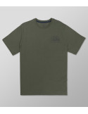 Outlet T-Shirt Short Sleeve Regular Fit Plain Dark Olive | Oxford Company eShop