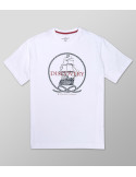 Outlet T-Shirt Κοντό Μανίκι Regular Fit Λευκό| Oxford Company eShop