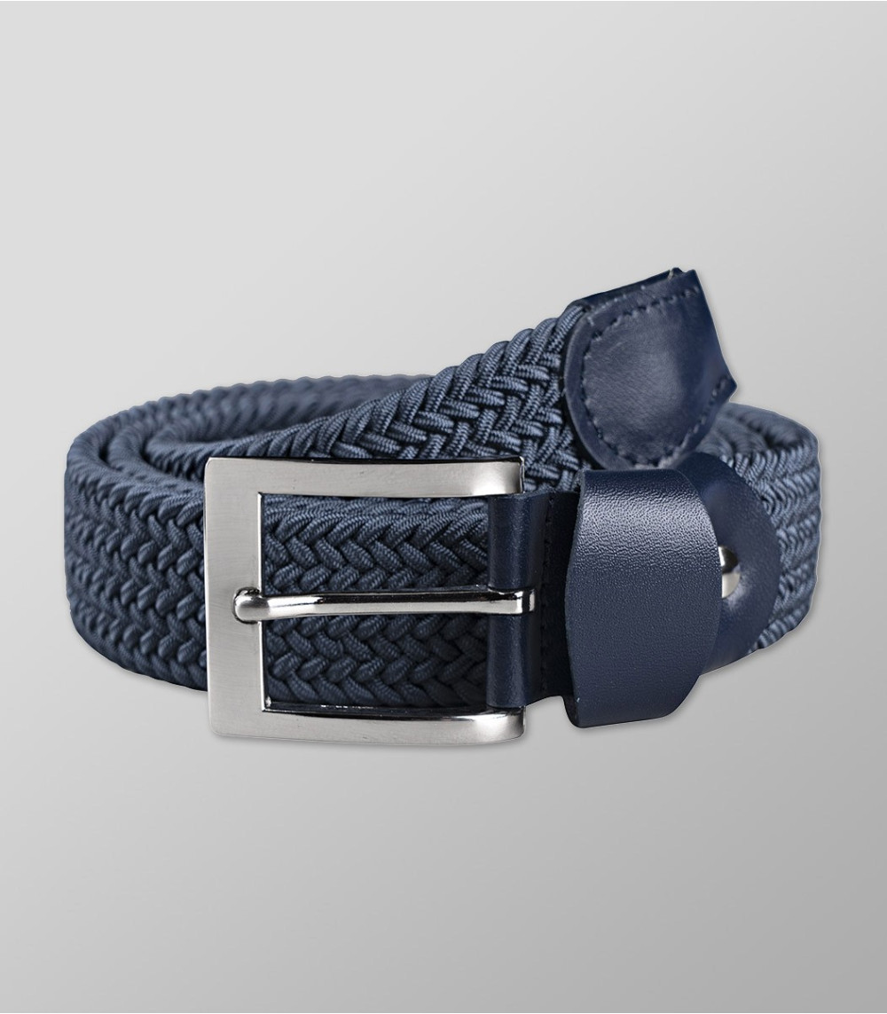 Braided Belt Blue Indigo| Oxford Company eShop