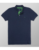 Polo Short Sleeve  Slim Fit Blue | Oxford Company eShop