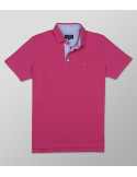 Outlet Polo Short Sleeve Regular Fit Fuchsia| Oxford Company eShop