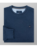 Sweatshirt Regular Fit Plain Blue Indigo| Oxford Company eShop