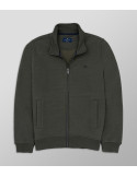 Outlet Sweatshirt Regular Fit Plain Green| Oxford Company eShop