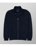 Outlet Sweatshirt Regular Fit Plain Dark Blue| Oxford Company eShop