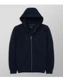 Outlet Cardigan Regular Fit Plain Dark Blue | Oxford Company eShop