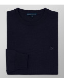 Πλεκτό Regular Fit Μπλε Σκούρο| Oxford Company eShop
