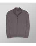 Knit Regular Fit Plain Brown | Oxford Company eShop