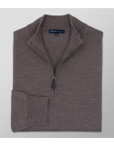Knitted Regular Fit Plain Brown| Oxford Company eShop