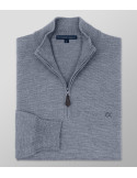 Knitted Regular Fit Plain Grey| Oxford Company eShop