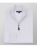 Knitted Regular Fit Plain White| Oxford Company eShop