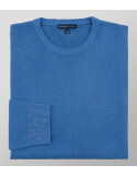 Knitted Regular Fit Plain Cyan| Oxford Company eShop