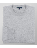 Knitted Regular Fit Plain Light Grey| Oxford Company eShop