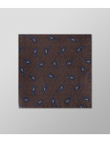 Pocket Square Printed Brown | Oxford Company eShop