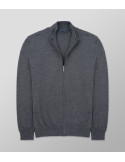 Outlet Knit Regular Fit Plain Grey | Oxford Company eShop