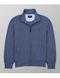 Cardigan Regular Fit Plain Blue Indigo| Oxford Company eShop