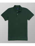 Polo Short Sleeve Regular Fit Dark Green | Oxford Company eShop