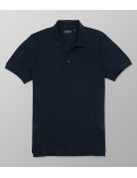 Polo Κοντό Μανίκι Regular Fit Μπλε Σκούρο| Oxford Company eShop