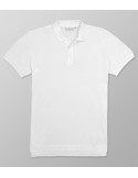 Polo Κοντό Μανίκι Regular Fit Λευκό | Oxford Company eShop