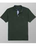 Polo Κοντό Μανίκι Regular Fit Πράσινο Σκούρο| Oxford Company eShop